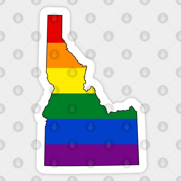 Idaho Pride! Sticker by somekindofguru